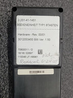 Homag 2-201-41-1451 Bedieneinheit Typ1 Control Panel Pendant Operator Unit EMO