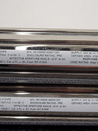 Banner SLPE25-410NP8 SLPR25-410NP8 Light Curtain Kit 410mm Long 0.1-7m Range 24V