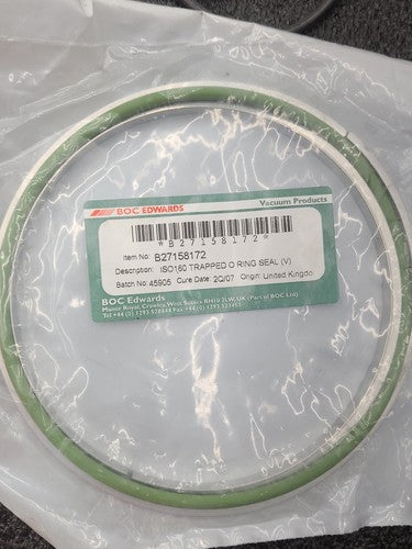 BOC Edwards Vacuum Centering Rings O-Rings ISO160AVCRT KF40 Viton DN 160 Lot