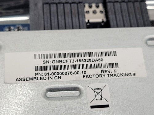 LOT OF 2  Quantum QXS iSCSI and FC Controller 3-07365-01 81-00000078-00-10 Lot B