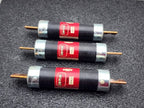 Lot of 3  Bussmann  LPS-RK-125  time delay current - limiting fuse.