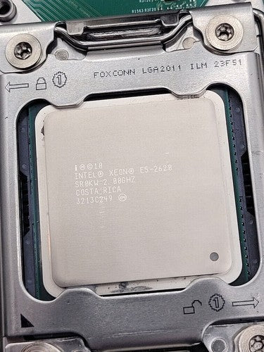 Supermicro X9DRW-3TF+ Server Motherboard 64Gb Ram 2x E5-2620 Xeon Working Pull