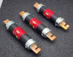 Lot of 3  Bussmann  LPS-RK-125  time delay current - limiting fuse.