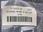 SCV KITZ SCT Mono Block Diaphragm Pneumatic Valve PCTFE Seat B23VKD8C