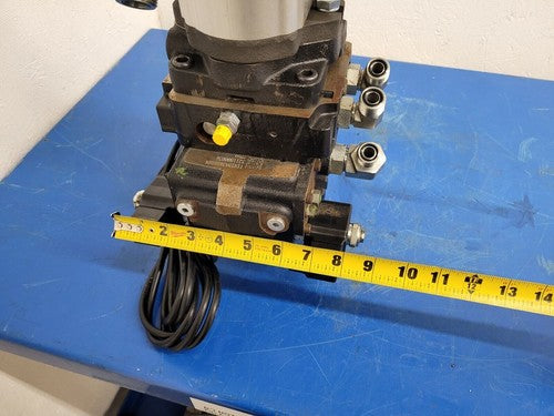 Poclain Hydraulics B47581S 3x Hydraulic Pump Stack CCW Rotation Unit E