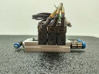 Lot of 2x SMC VZ3123-5MOZ-M5-Q and  2x VZ3123-5MOZ-M5 Pneumatic Valve Blocks