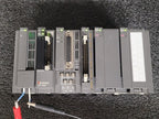 KEYENCE KV-300 PLC KV-U5 24VDC 2x KV-B16R Relay KV-L2 Serial KV-C32X DC Input