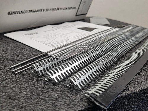 Flexco Alligator Steel Belt Lacing 3/32" - 9/64" Fastener Set Kit 7-12 Set of 3