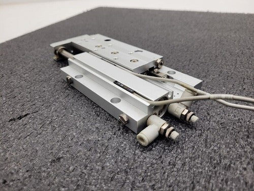 SMC MXF16-50 Low Profile Precision Pneumatic Slide Table Cross Roller Bearings