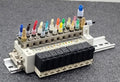SMC (x9) VQ1270-5MOB-M5 Solenoid Valve Assembly Manifold