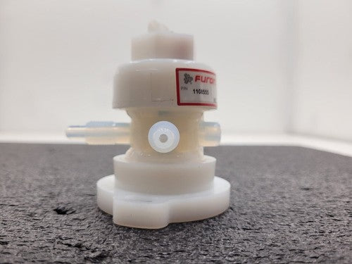 lot of 2 Furon High Purity Valve 1108555 + 1108547  1/4" Pneumatically Actuated