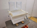 PTFE High Purity Liquid Bath Acid Rinse Tank 30x16x21 w/ Pneumatic Lid, Sensor