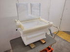 PTFE High Purity Liquid Bath Acid Rinse Tank 30x16x21 w/ Pneumatic Lid, Sensor