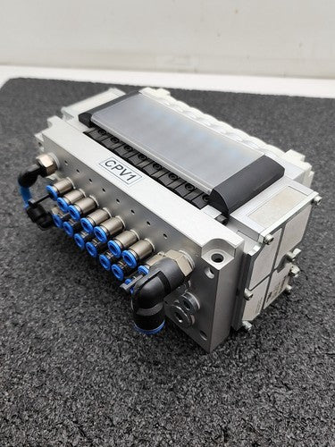 Festo CVP 14-VI 18210 8x BN02 161360 Valves Control Block FBA-2-M12-5POL-RK