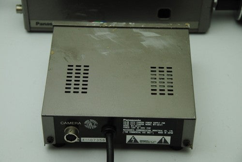 Panasonic WV-CD121 Camera & Power Supply WV-CD122, 120V