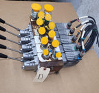 Danfoss PVG32 5 x Proportional Hydraulic Servo + Manual Valve  157B4292 Unit [D]