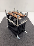 3x Infineon Powerblock DD600N16K Integrated Heatsink + Bussbar 3PH to DC Power