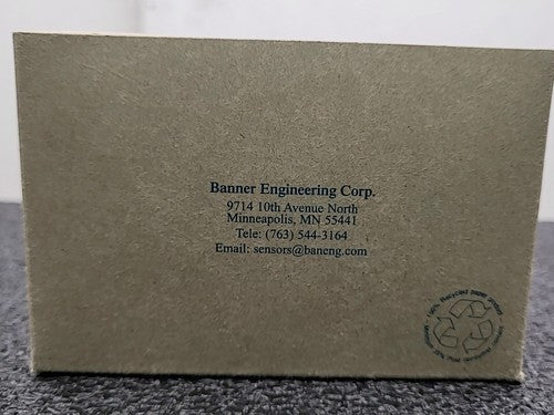 Banner OASBF 27600 Analog OMNI-BEAM Photoelectric Sensor Block Infrared NEW