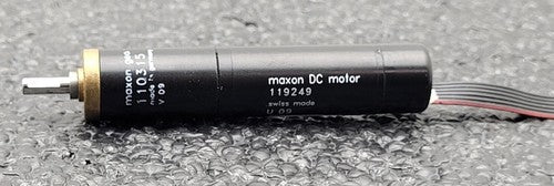 Maxon 119249 DC GearMotor 110315 Gear Reducer 1/2" Body 0.11 Shaft Diameter