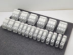 Lot of 20  ETI Fuse Holder EFD 10 1p 10 x 38 002540001 DIN Rail 3, 2 and 1 Unit