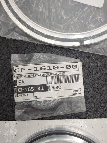 BOC Edwards Vacuum Centering Rings O-Rings ISO160AVCRT KF40 Viton DN 160 Lot