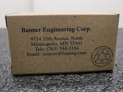 Banner Engineering M126E1LDQ 53810 M12 Class 1 Laser Emitter Source 53810