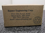 Banner Engineering M126E1LDQ 53810 M12 Class 1 Laser Emitter Source 53810