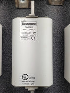 4 Bussmann PV-400A-3L 400A gPV Photovoltaic Fuses with Holders & Terminal Covers