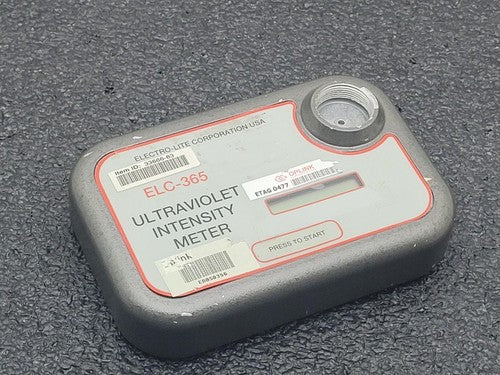 ELC-365 ULTRAVIOLET INTENSITY METER  SENSOR HEAD powers up
