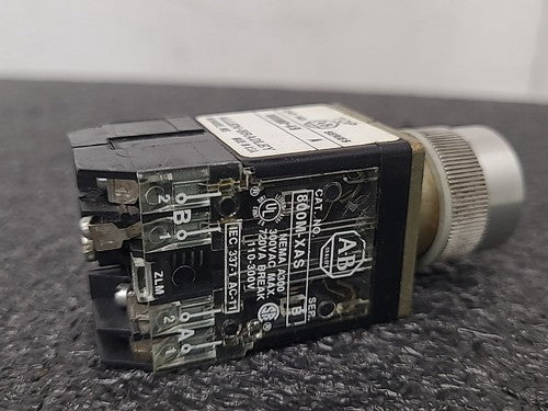 Allen Bradley 800MR-A9 800M-XAS Push Button Switches Contact Blocks Lot of 10