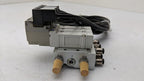 3x SMC SY5140-5DZ Base Mount Solenoid Valves 0.15~0.7MPa 5 Port 2 Position 24VDC