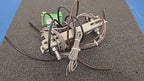 Lot 2x SMC CDJPB6-10D Dual Cylinder Double Acting Clamp Assembly w/ reed sensors