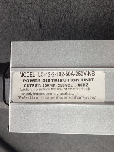 Leviton Power Distribution Unit PDU 3PH 4W 50A 250V Locking Plug Splitter