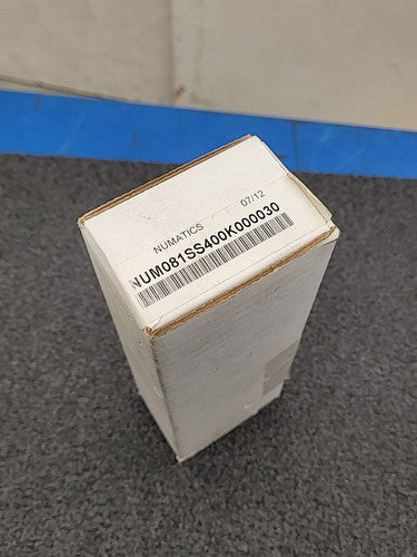 Numatics NUM081SS400K000030 Mark 8 Solenoid Air Control Valve 4-Way/2-Position