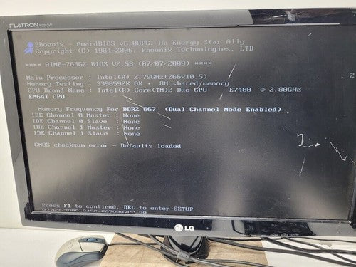 ADVANTECH AIMB-763G2 AIMB-763G2-00A1E IPC Motherboard Core 2 Duo 2.7Ghz 2GB Ram
