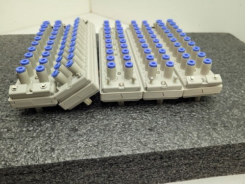 Lot of 5x SMC Multiconnector 20 Port In / Out, Mostly 4mm