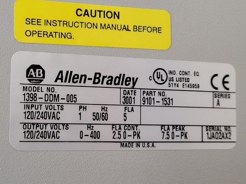 Anorad Allen Bradley 3 Axis Linear Motor Robot w/Drives ~ 30"x18"x2" of travel