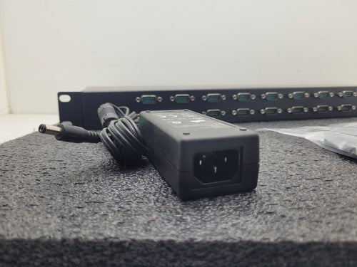 StarTech ICUSB23216F 16-Port FTDI USB B RS232 Serial Mux COM Adaper, Ears, Power