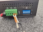 MOXA 8-port Industrial Ethernet Switch EtherDevice EDS-308-T 12-48 VDC Input DIN