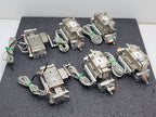 Lot of 6 x  SMC MXP16-30 100PSI Linear Slide Guide Cylinder D-M9N Sensors Stops