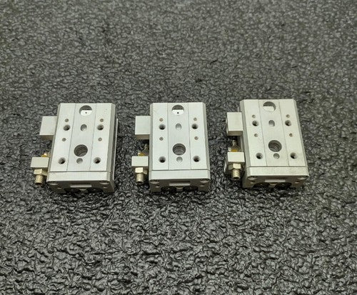 SMC MXS6-10AS-M9NWL Pneumatic Air Linear Guide Slide Cylinder Lot of 3