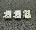 SMC MXS6-10AS-M9NWL Pneumatic Air Linear Guide Slide Cylinder Lot of 3