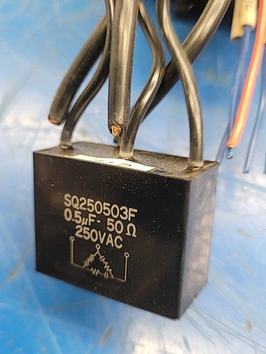 Mitsubishi TH-N20KP Contactor w/ S-N11 Thermal Overload Relay SQ250503F Caps