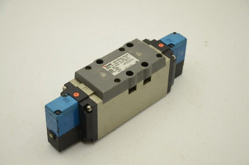 SMC VSR8-8-FJG-D-3EZ-V1 Pneumatic Solenoid Valve, 142PSI, 24VDC