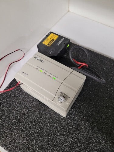 Keyence LK-2101 CCD Laser Displacement Sensor Controller Tested Working Pull
