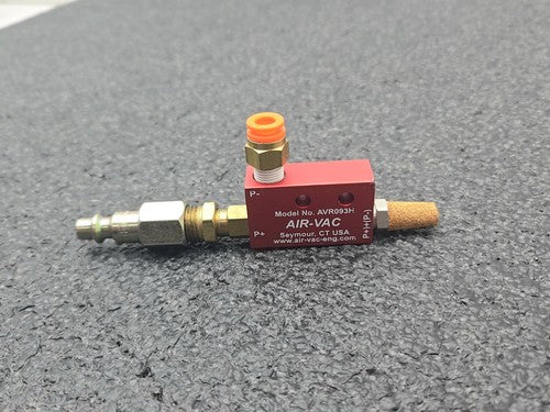 AIR-VAC AVR093H Vacuum Transducer Pump .37-.87SCFM w/ Muffler & Fittings