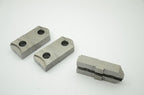 Tongue & Groove Steel Chuck Jaws, 4.5" x 2" x 1-1/16", Set of 3 (J31)