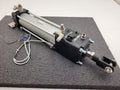 SMC Tie Rod Cylinder w/CLA63-E Lockup Unit CDLACN63-219-E-A53 D-A53 Sensors