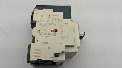 Schneider TELEMECANIQUE GV2-P14H7 Motor Circuit Breaker 3PH+ 6-10A GV2GH7 GVAN20