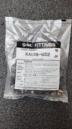10x SMC KAL08-U02 Antistat One-Touch Fittings 8mm Applicable Tubing 1/4" Thread